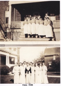 Class of 1936 Guelph General Hospital Nursing Students